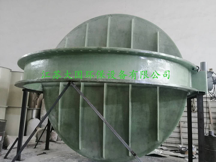 DN4000大型玻璃钢通风蝶阀